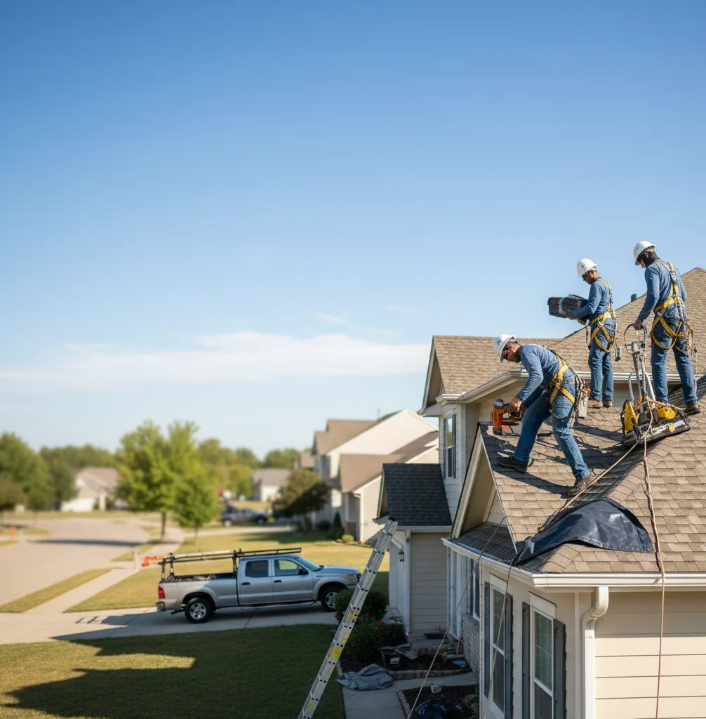 Roof Repair in Gibson City